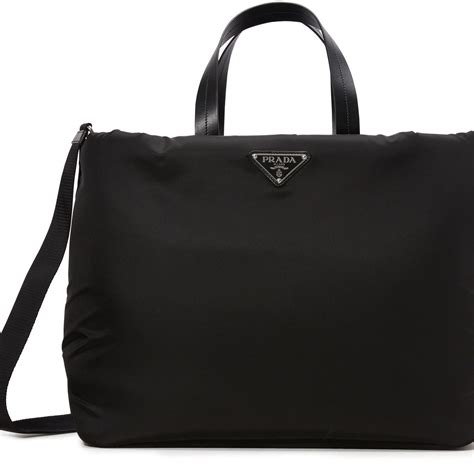 prada briefcase women's|prada nylon tote bag price.